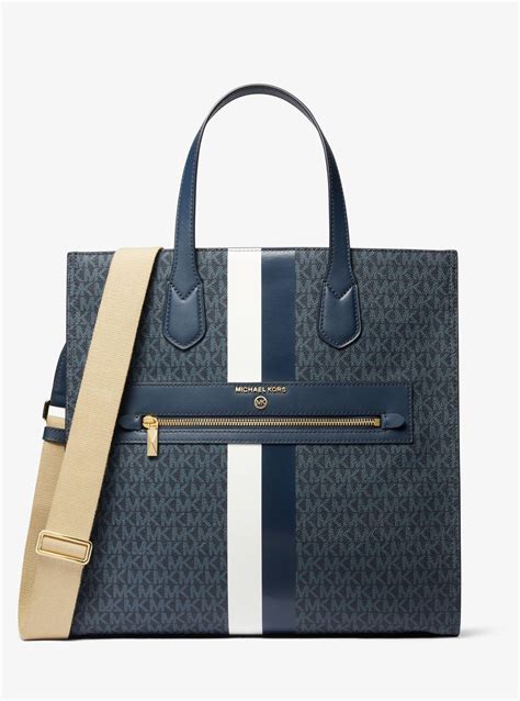 Kempner Large Logo Stripe Tote Bag – Michael Kors .